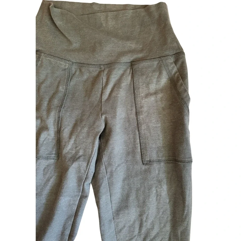 Aerie Chill Play Move Olive Green High‎ Waisted Pocket Leggings XS